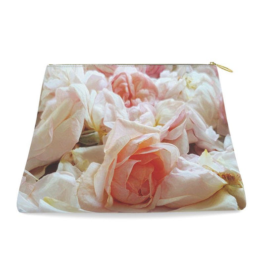 Coco Rose Clutch Leather Handbag