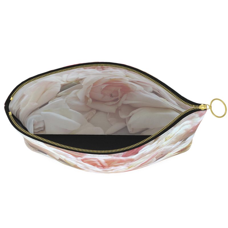 Coco Rose Clutch Leather Handbag