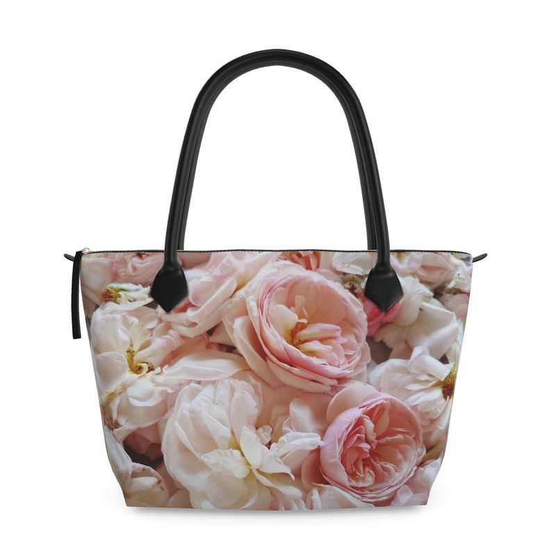 Coco Rose Monroe Satin Zip Top Tote Bag