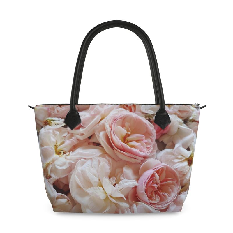 Coco Rose Monroe Satin Zip Top Tote Bag